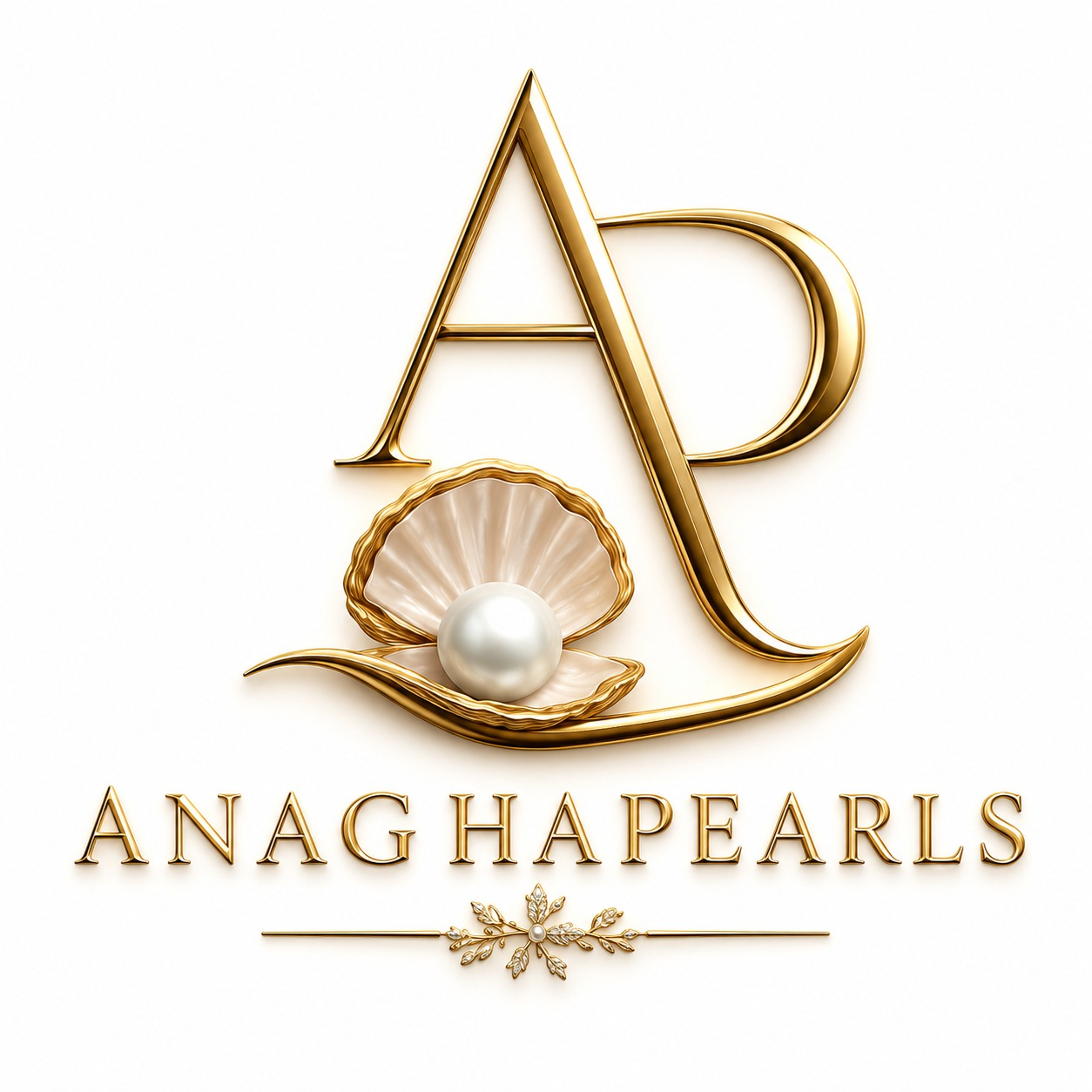 Anagha Pearls Logo